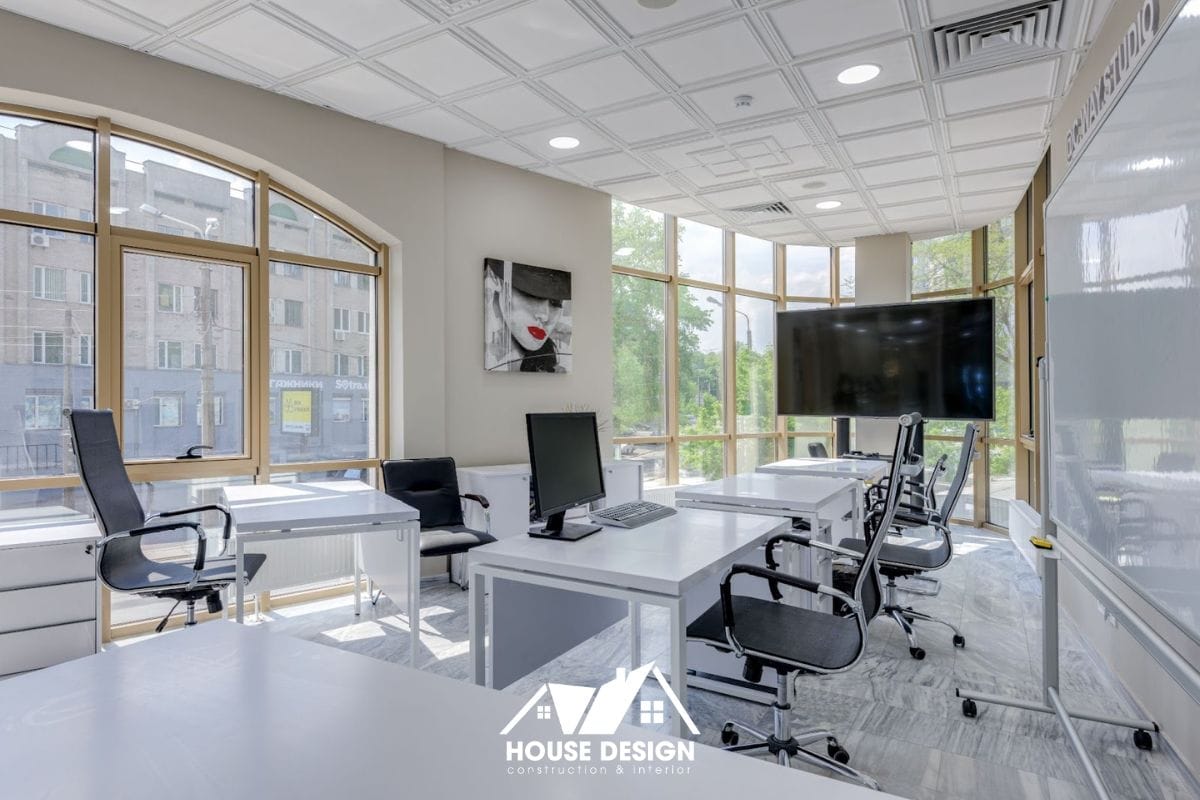 Mẫu thiết kế văn phòng công ty nhỏ đẹp hiện đại, tối ưu không gian