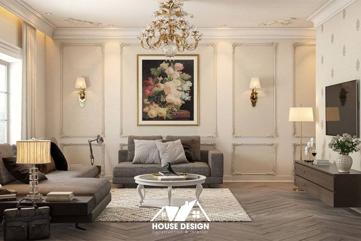 các biến thể phong cách nội thất tân cổ điển hiện đại và luxury