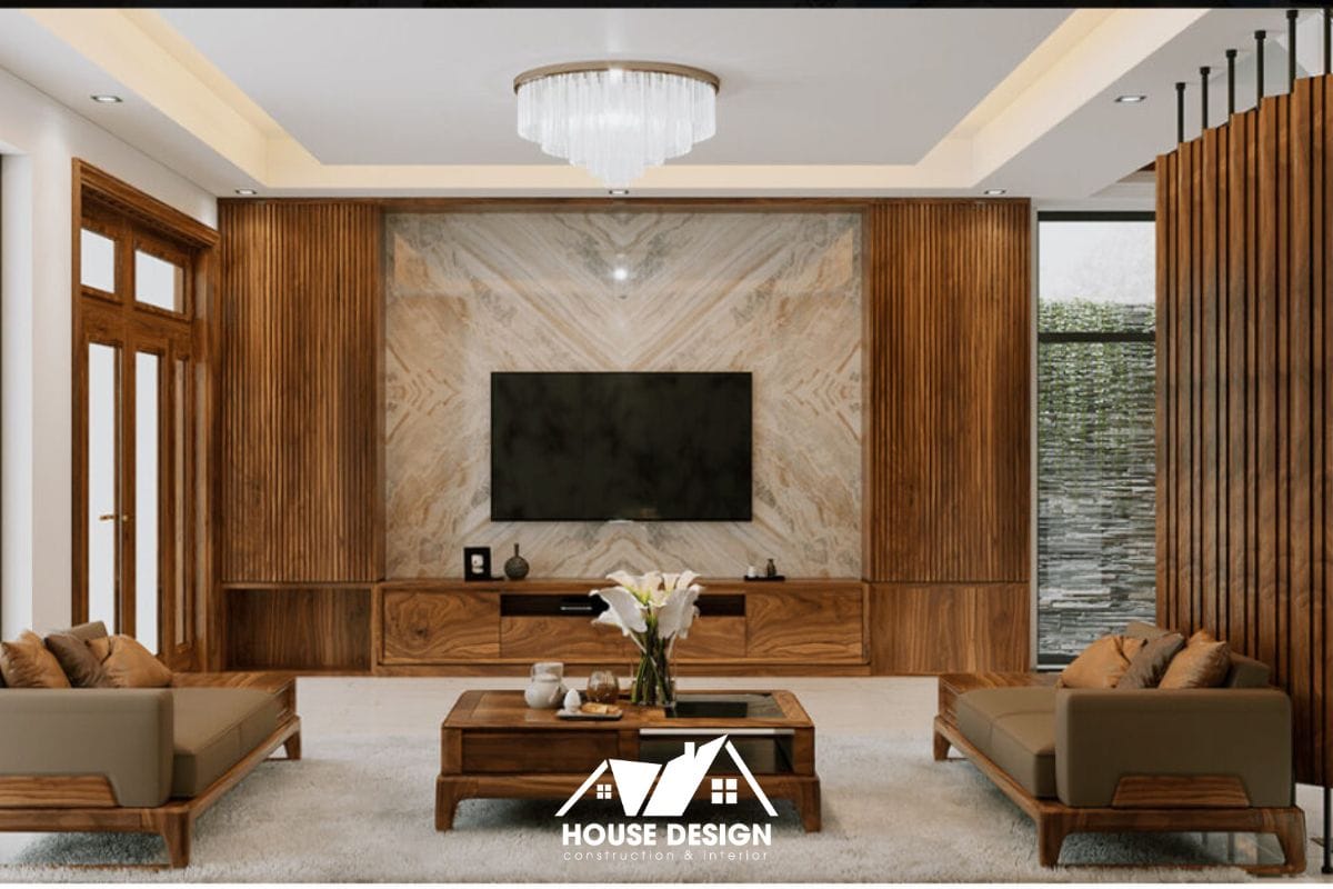 Nội thất gỗ tự nhiên ấm cúng phù hợp người hướng nội