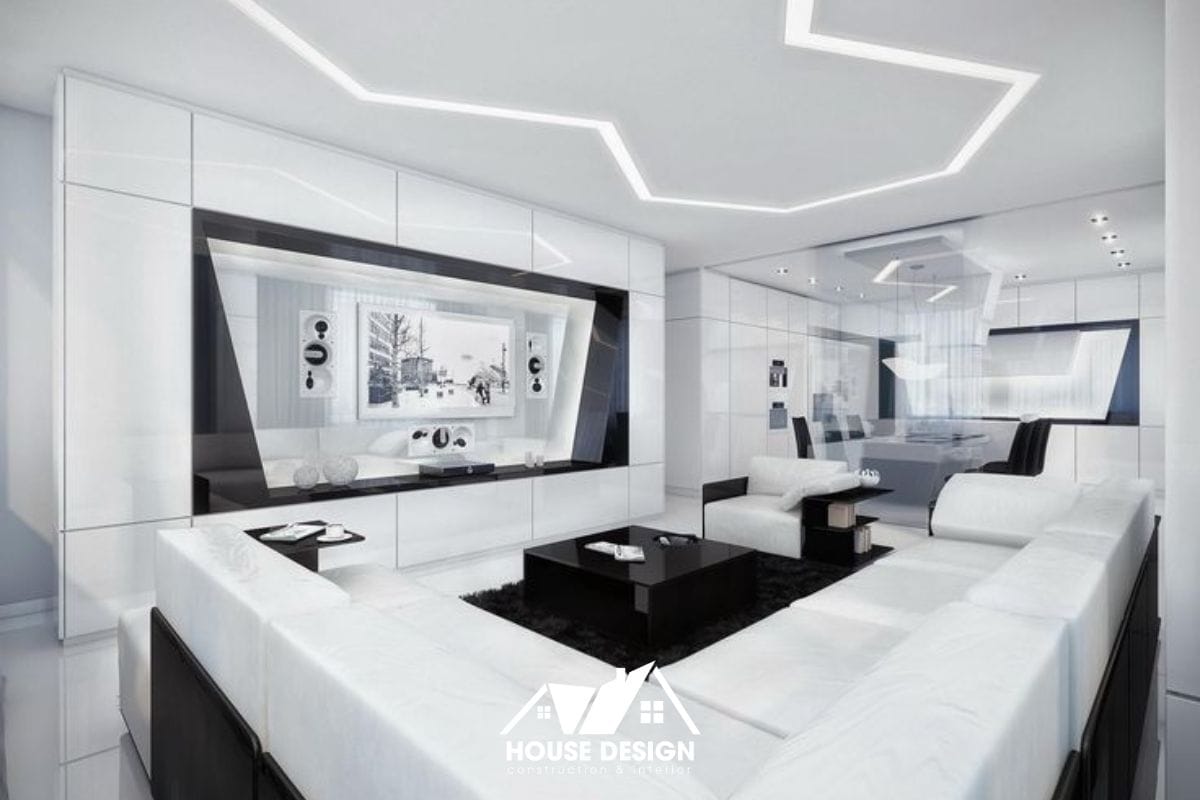 Thiết kế nội thất HiTech tối giản và tinh gọn