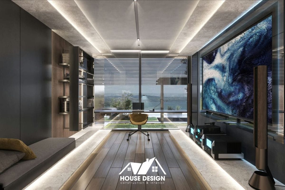 Phong cách nội thất HiTech hiện đại với thiết bị smart home