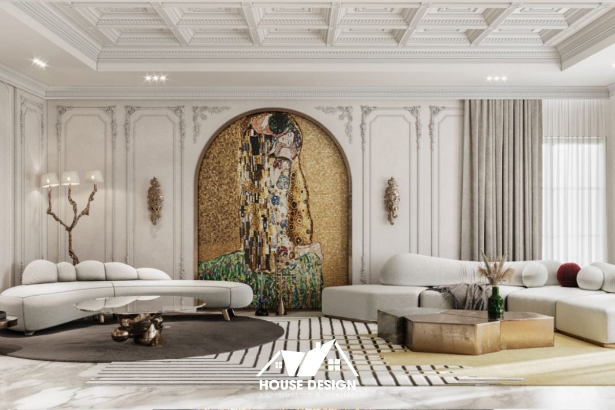 Nội thất phong cách Tân cổ điển sang trọng và tinh tế