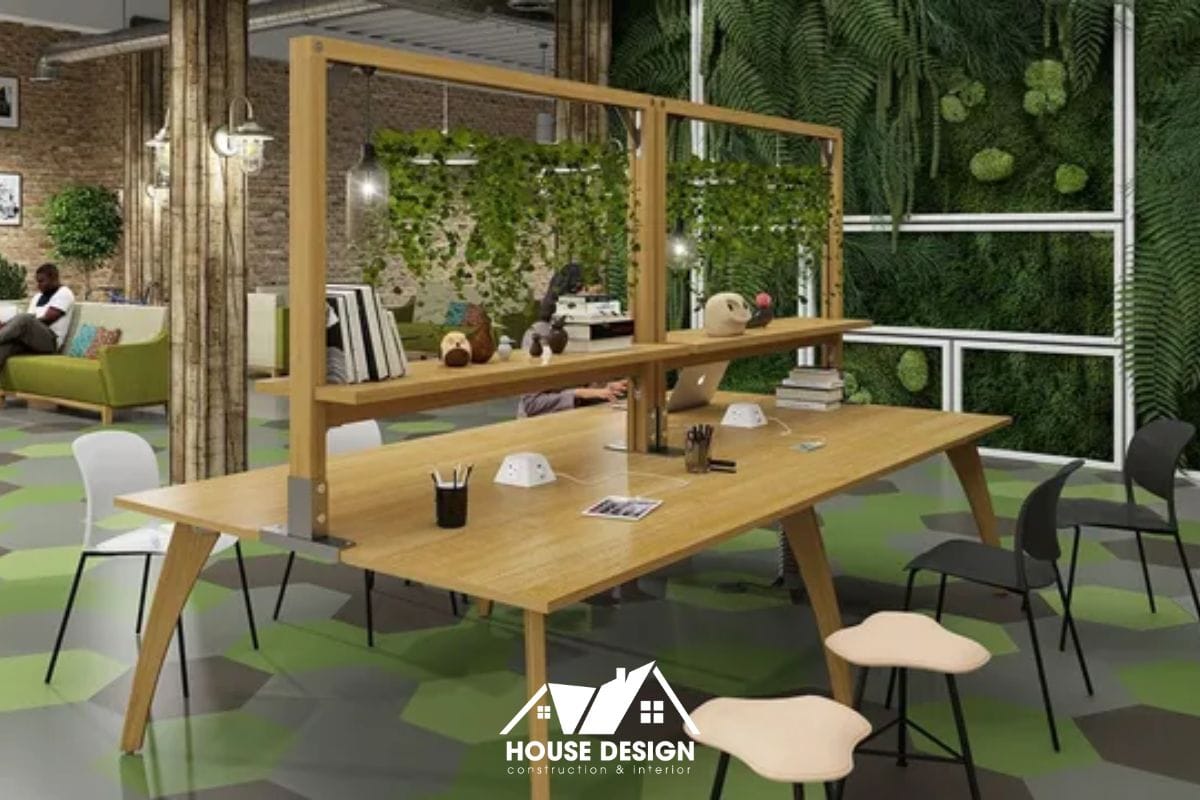 Thiết kế văn phòng xanh, thân thiện với con người và thiên nhiên