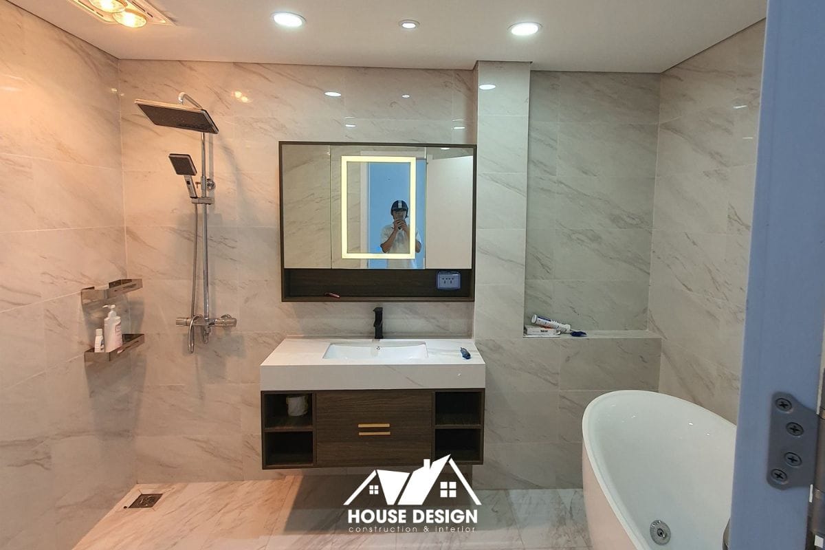 Tủ lavabo thông minh cho phòng tắm nhỏ