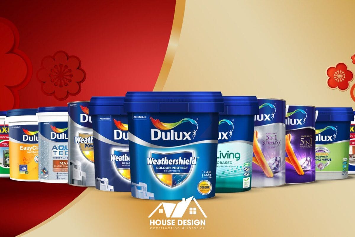 Ta có thể chọn sơn Dulux để tối ưu chi phí cải tạo nhà