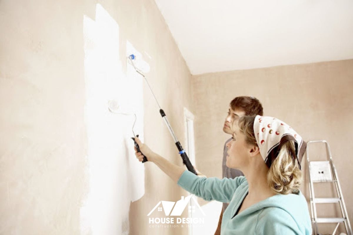 Sơn tường không cần có giấy phép xin sửa chữa nhà