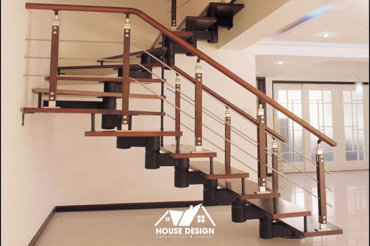 Các mẫu cầu thang sắt gác lửng đẹp và phổ biến hiện nay