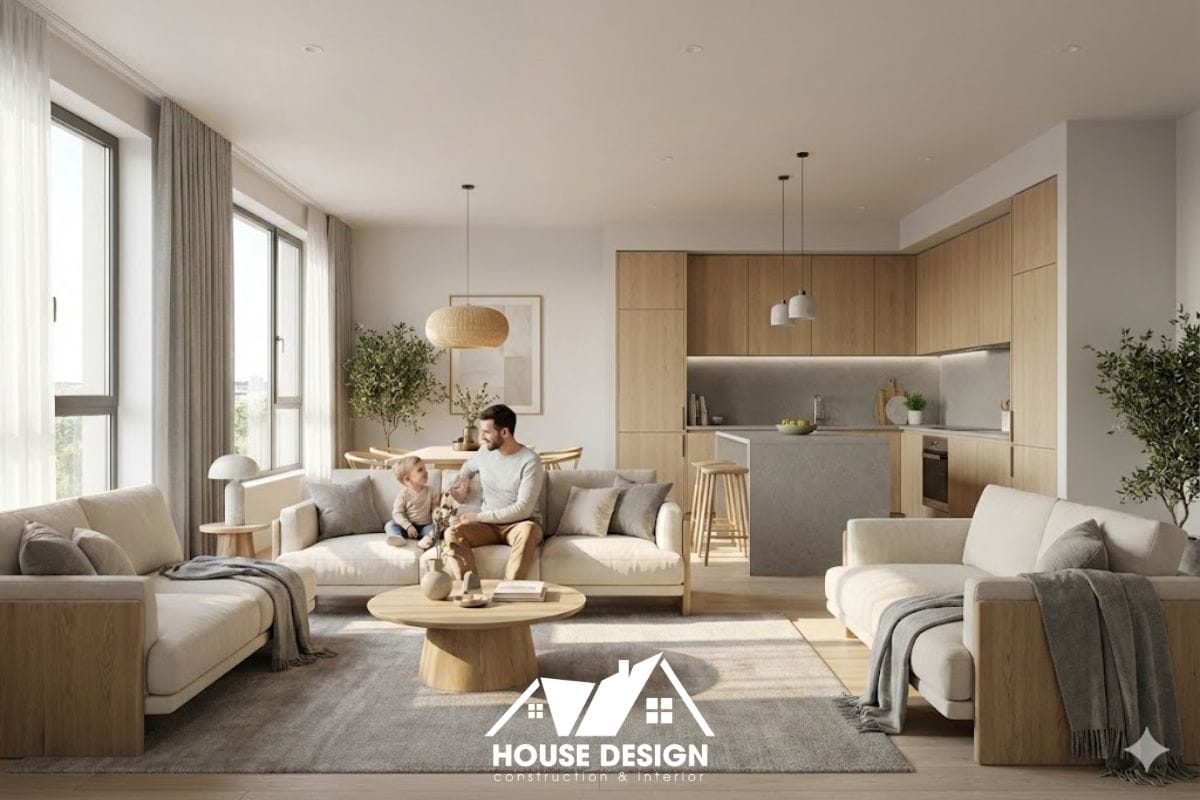 tổng hợp mẫu thiết kế nội thất chung cư 1 phòng ngủ đẹp hiện đại cho gia đình nhỏ - House Design