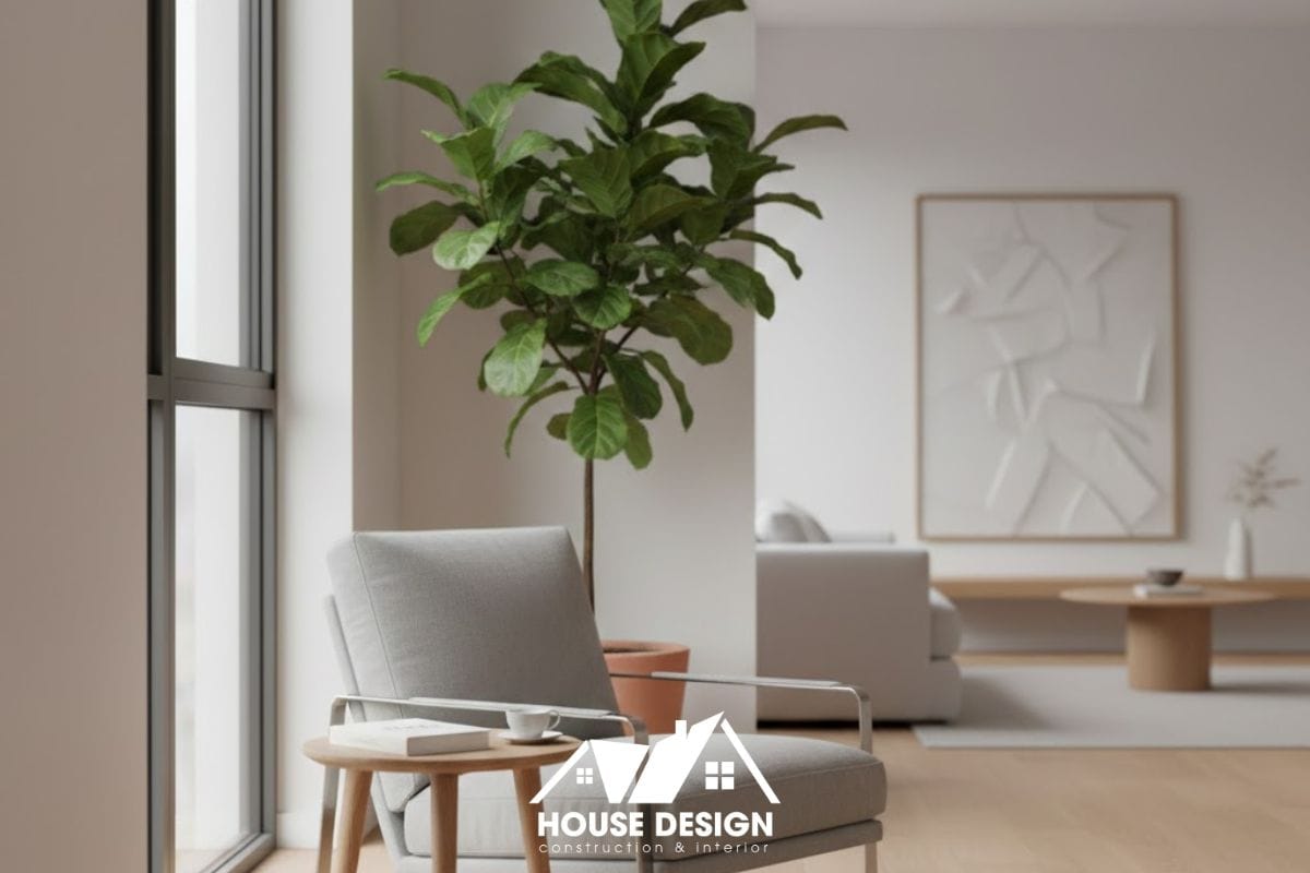 góc thư giãn yên tĩnh trong căn hộ chung cư hiện đại rộng