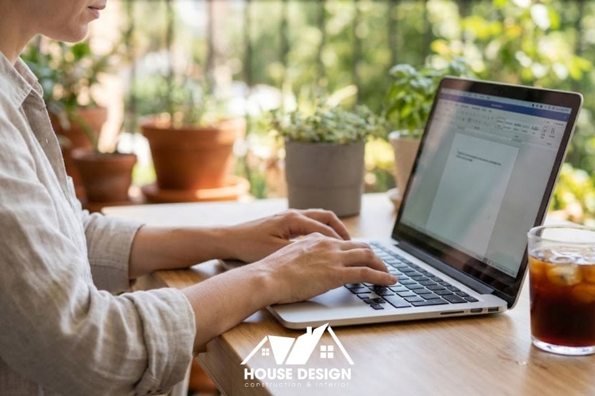 Cảm hứng làm việc tại logia chung cư với không gian mở.