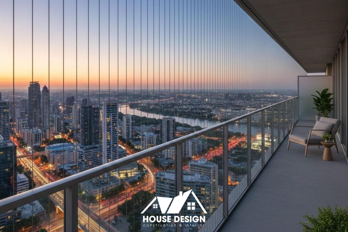 hệ thống lưới cáp an toàn ban công chung cư bảo vệ trẻ nhỏ