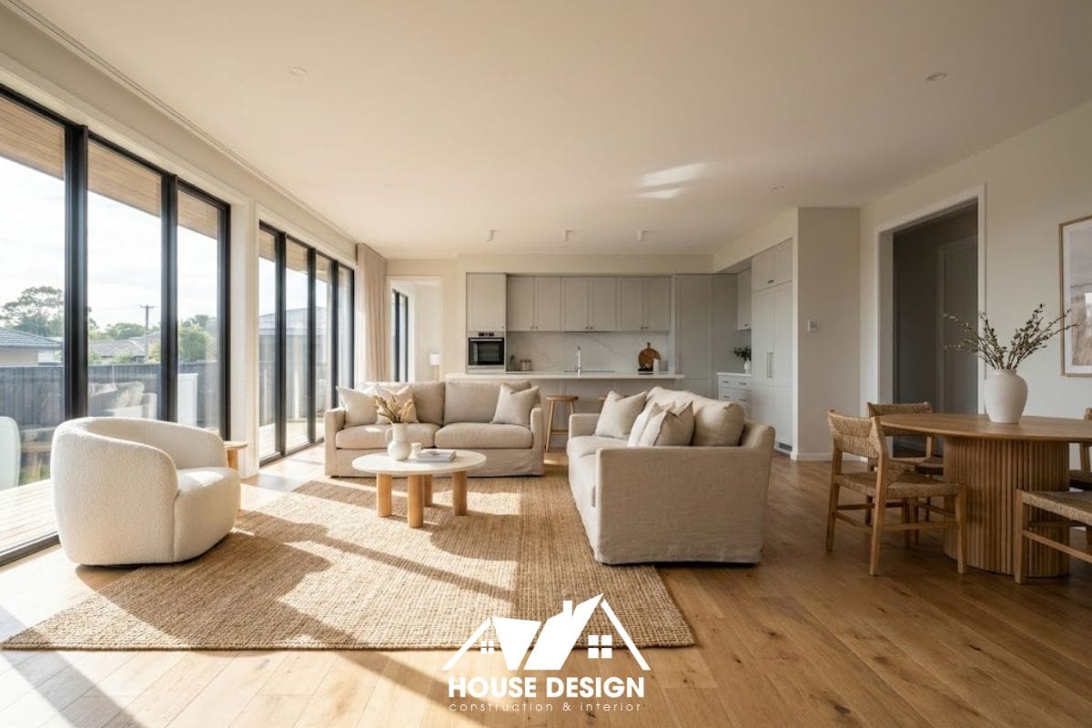 Tổng quan không gian nội thất chung cư 2 phòng ngủ hiện đại và sang trọng